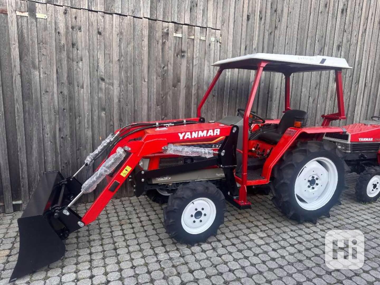 Upozornění na aukci: Malý traktor Yanmar FX235 - dieselový p - foto 1