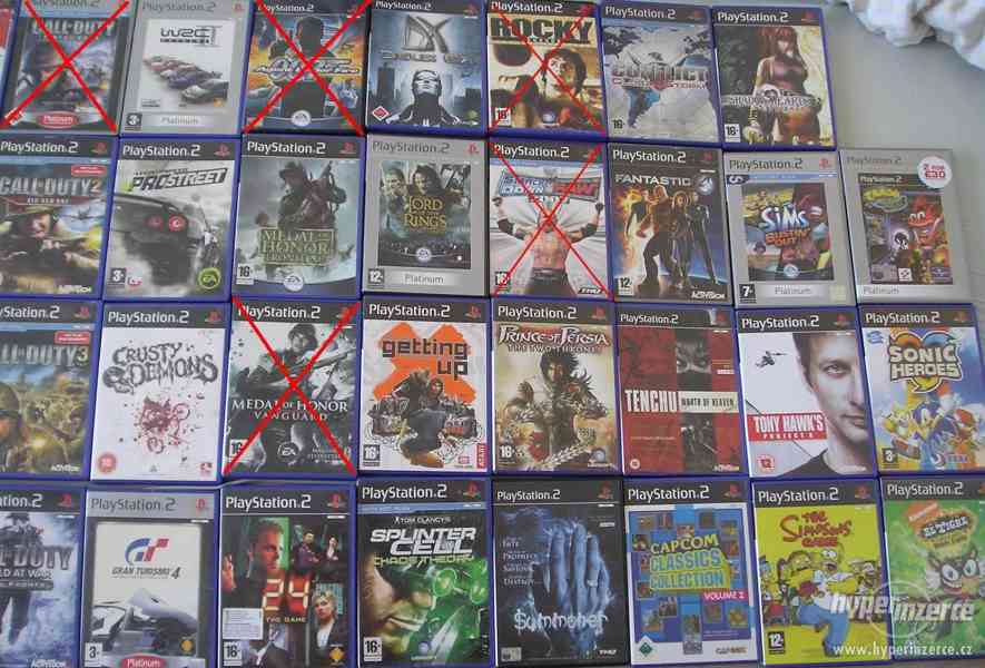 PS2 hry pro fajnšmekry - rarity i klasika - ruším sbírku