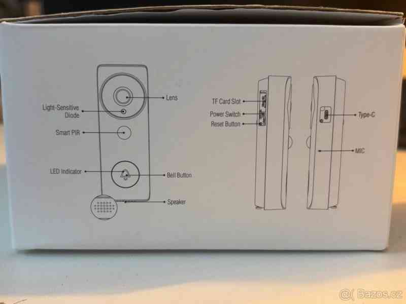 Chytrý zvonek BOT DB4 wifi s kamerou Tuya - foto 3