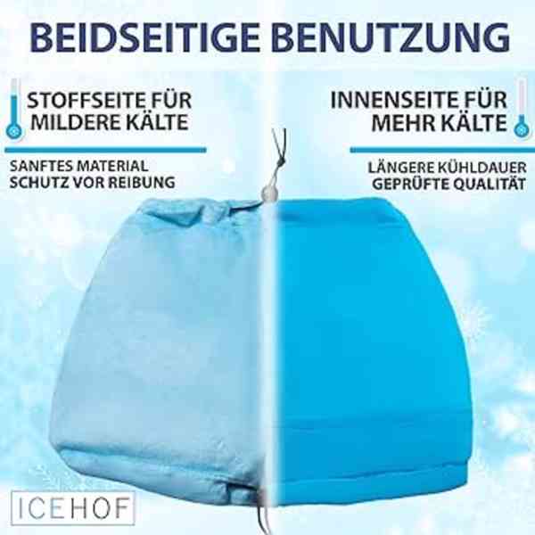 ICEHOF chladící čepice při chemoterapii nebo migrénu - foto 4