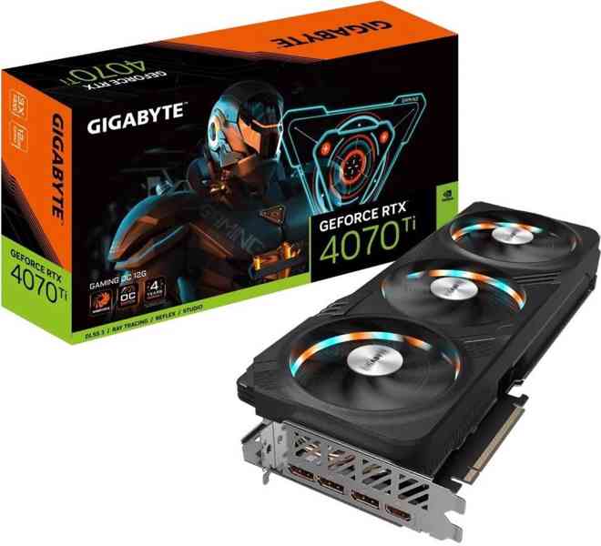 GIGABYTE GeForce RTX 4070 Ti GAMING 12G