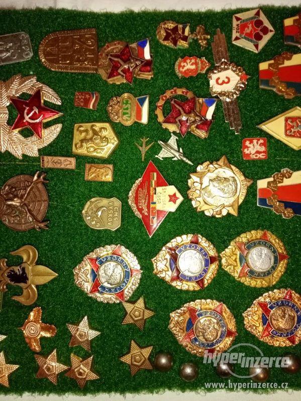 Vojenská a myslivecká sbírka odznaků - foto 3