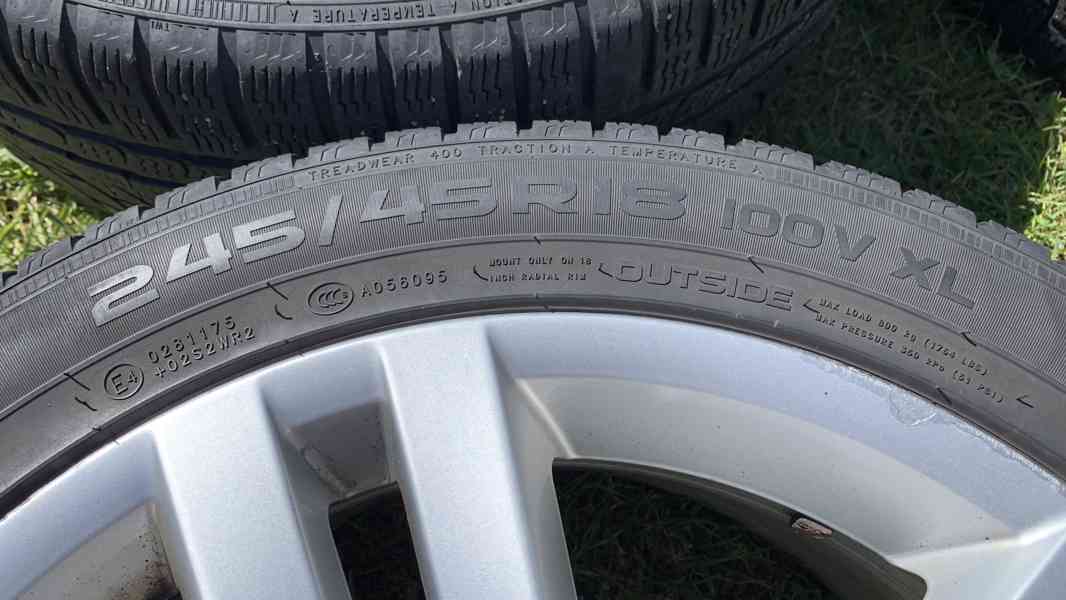 Volkswagen Passat R18 / zimní sada / Superb/5x112/ 245/45R18 - foto 5