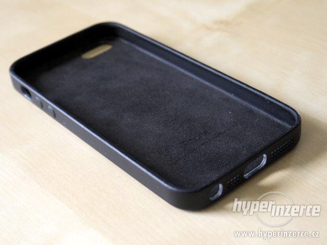 Kožený kryt Iphone 6/6S - černý, hnědý - foto 8