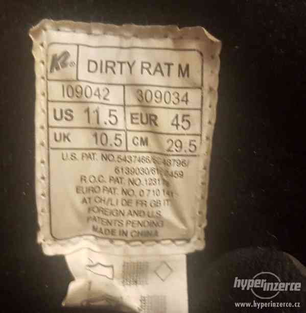 Pánské kolečkové brusle K2 Dirty Rat vel.45 - foto 3