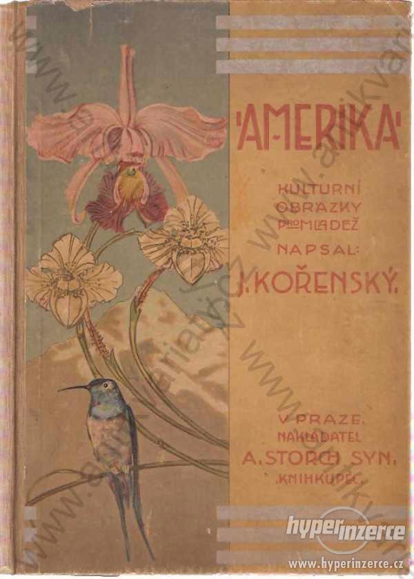 Amerika Josef Kořenský A. Storch Syn, Praha 1913 - foto 1