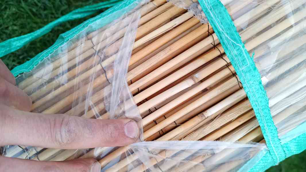 Rákosová rohož na plot  2x4m - foto 2
