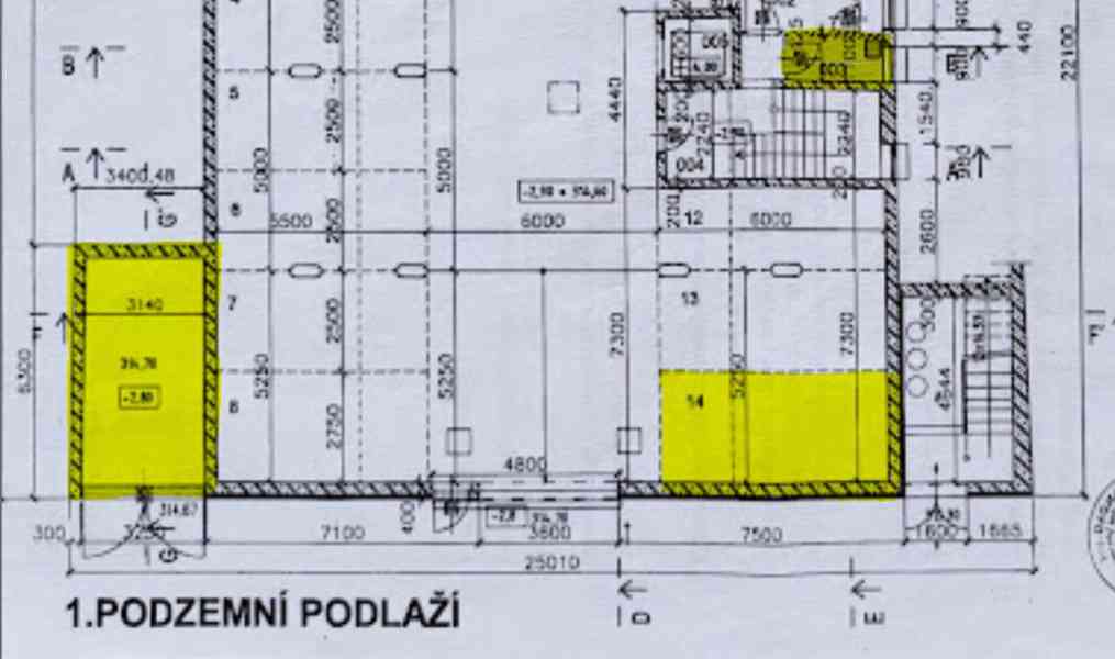 Nebytový prostor s garážovým stáním a sklepem P5-Plzeňská - foto 4