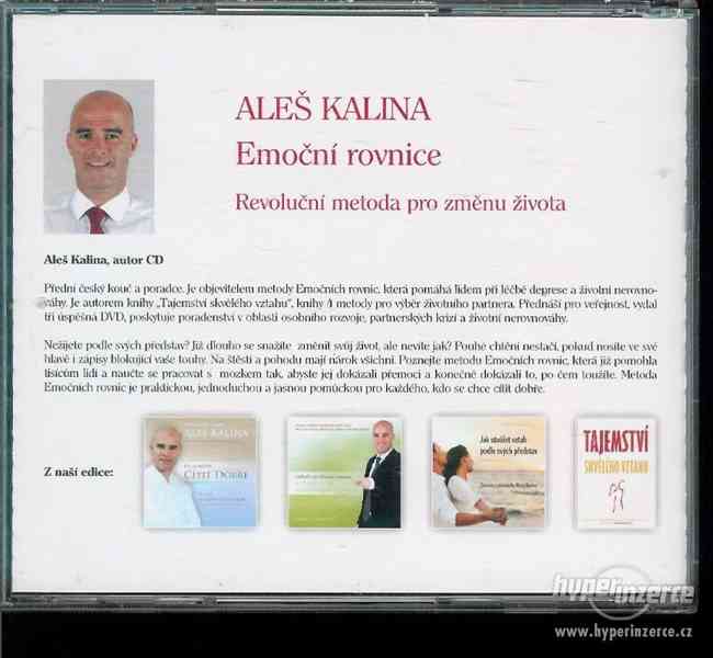 CD Emoční rovnice - Aleš Kalina motivační CD - foto 2