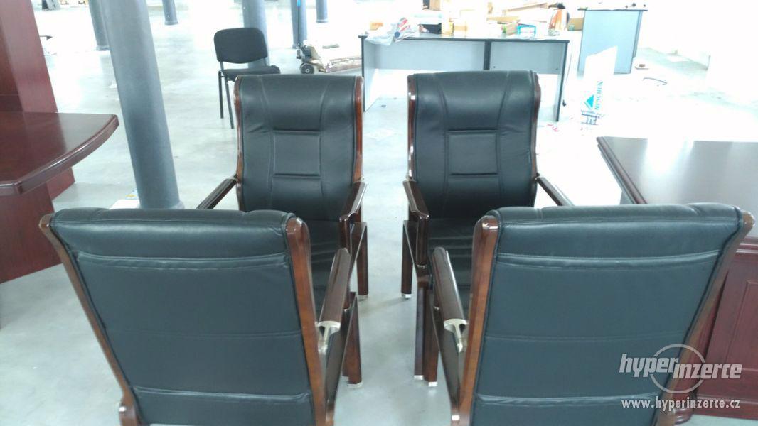 Luxusní kožené židle - foto 1