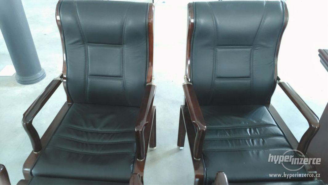 Luxusní kožené židle - foto 2