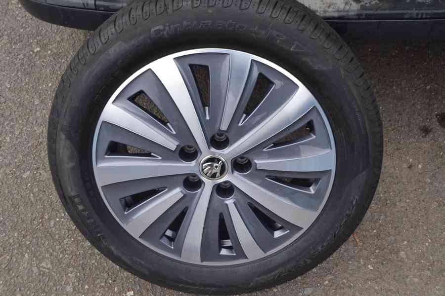 Š.Superb III, VW Passat B8- NOVÝ letní Alu 215/55R17-leštěné - foto 6