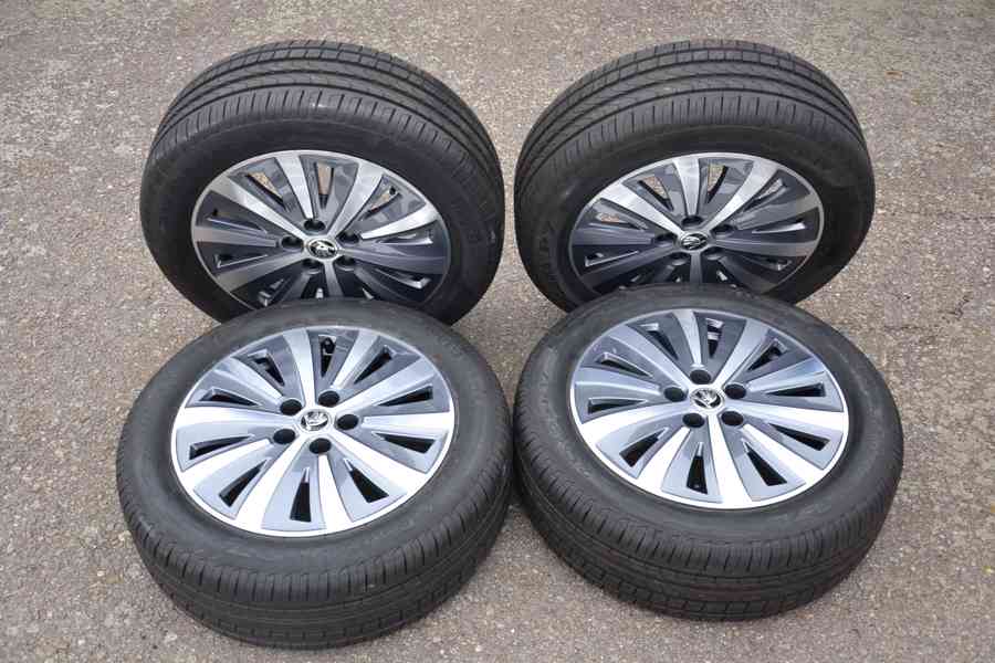 Š.Superb III, VW Passat B8- NOVÝ letní Alu 215/55R17-leštěné - foto 44