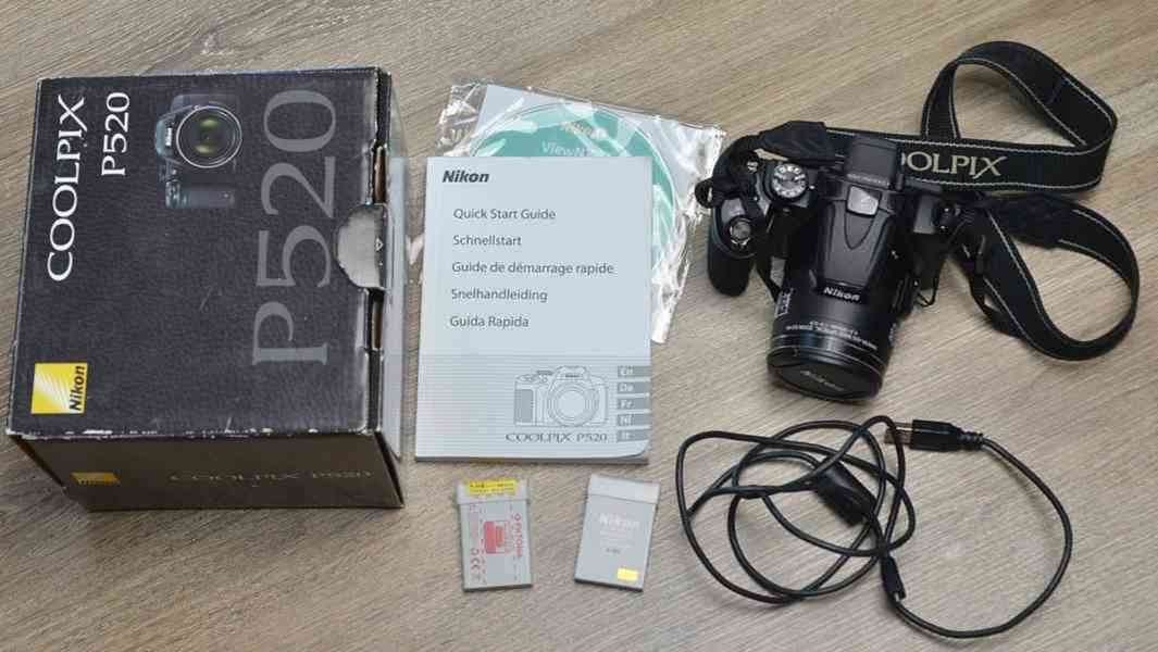 Nikon CoolPix P520 *42x Op.ZOOM*Full HDV*GPS - foto 3