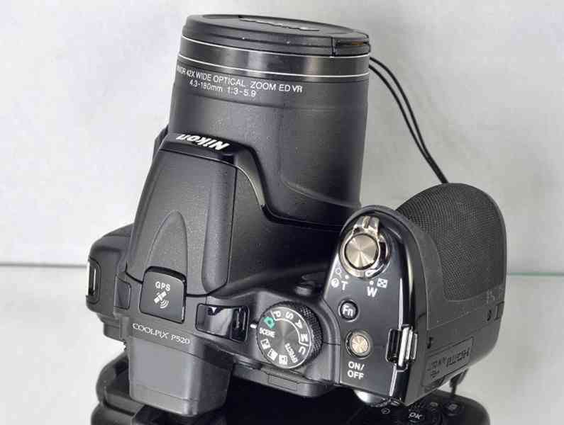 Nikon CoolPix P520 *42x Op.ZOOM*Full HDV*GPS - foto 6