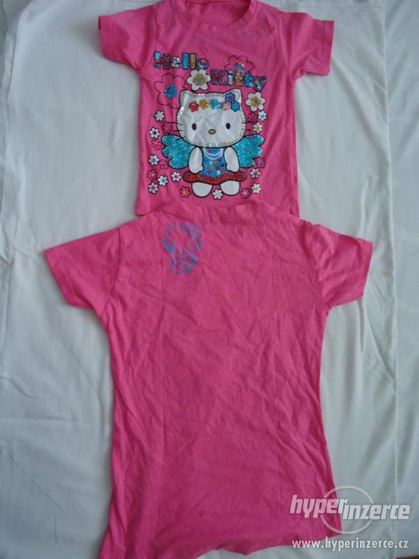 Prodám nové dětské tričko HELLO KITTY - foto 4