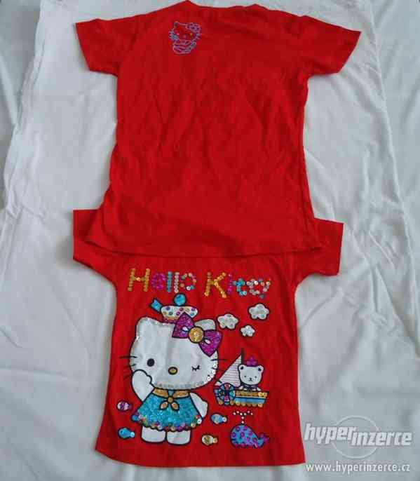Prodám nové dětské tričko HELLO KITTY - foto 6