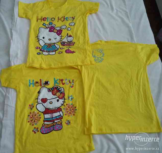 Prodám nové dětské tričko HELLO KITTY - foto 11