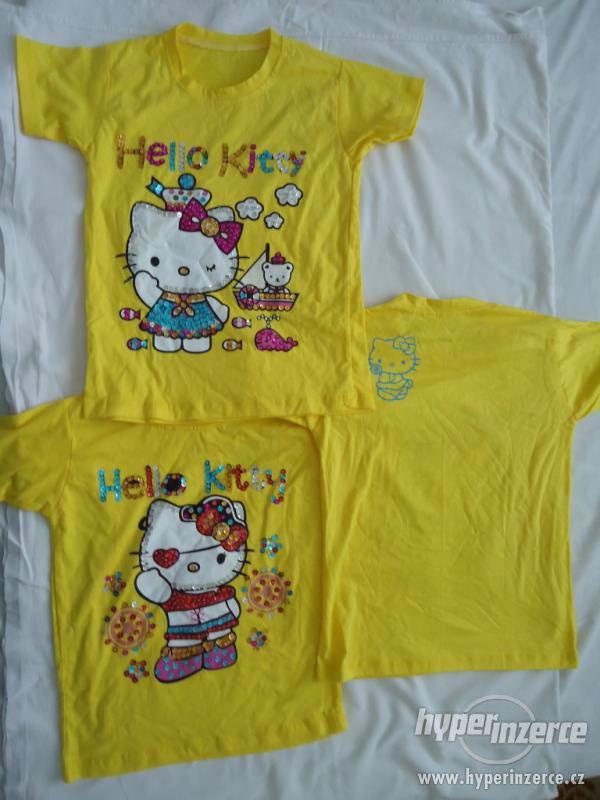 Prodám nové dětské tričko HELLO KITTY - foto 12