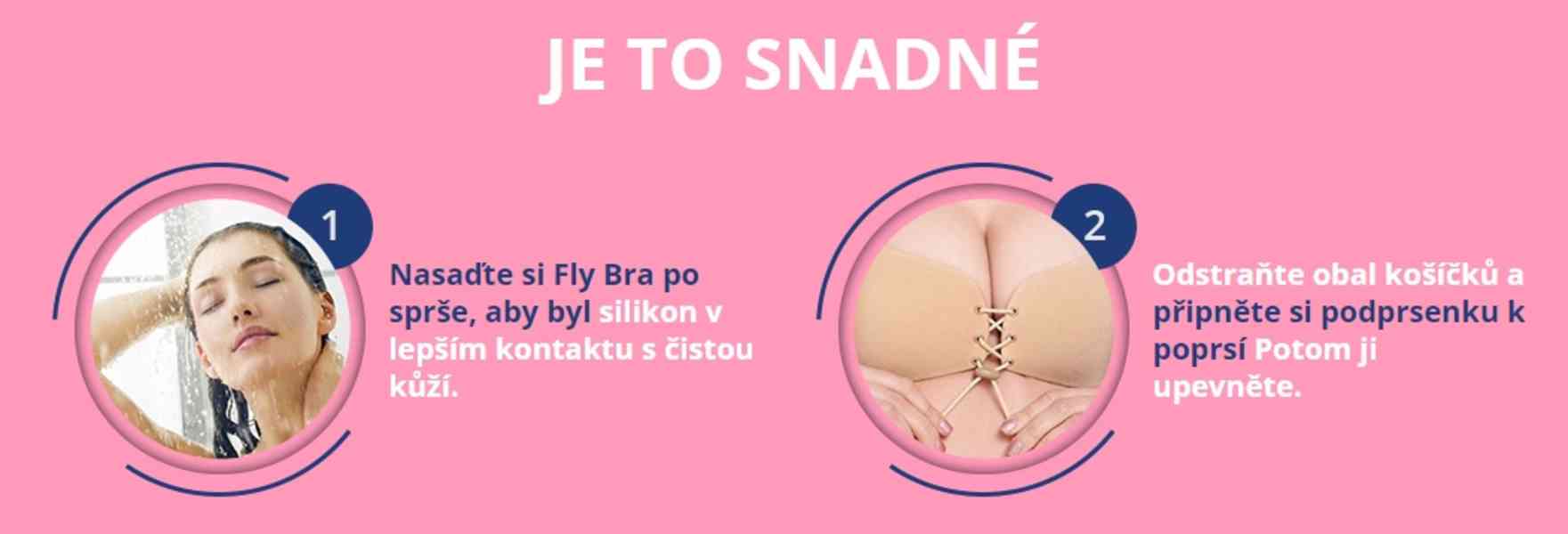 FlyBra NEVIDITELNÁ PODPRSENKA Perfektní tvar prsou - foto 8
