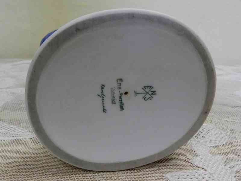 Krásný zlacený Papoušek Volkstedt Karl Ens Německo - foto 8