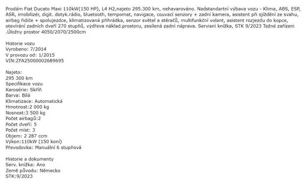 Fiat Ducato Maxi	 - foto 11