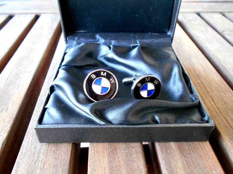 2x Manžetové knoflíčky BMW + dárková krabička! - foto 1