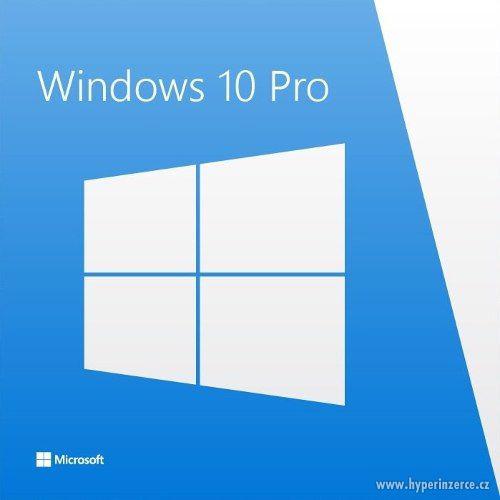 Windows 10 Pro OEM licenční klíče 32/64 bit CZ - foto 1