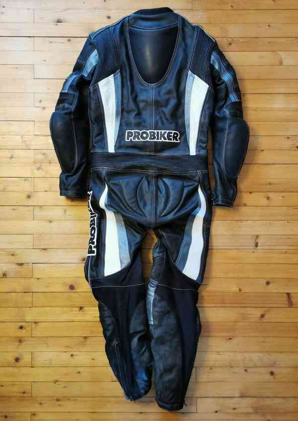 Kožená 1 - dílná kombinéza Probiker - foto 2