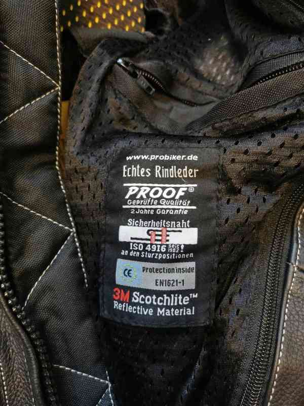 Kožená 1 - dílná kombinéza Probiker - foto 7