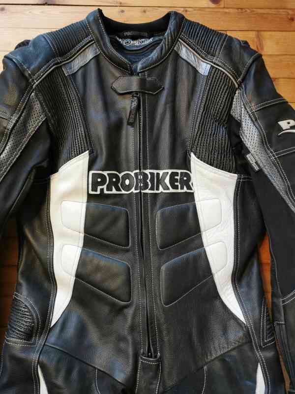 Kožená 1 - dílná kombinéza Probiker - foto 3