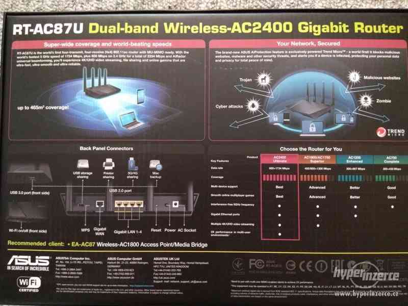 ASUS RT-AC87U AC2400 Gigabit Router - foto 11