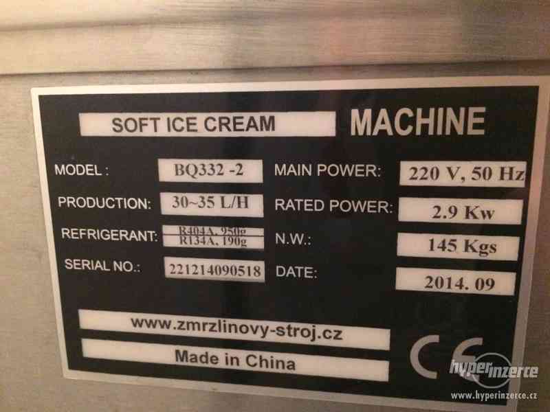 Zmrzlinový stroj - SLEVA - foto 3