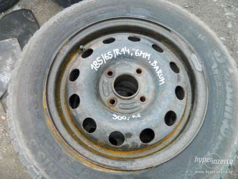 Zimní pneumatiky Barum + disky Focus / Fiesta (185/65/R14) - foto 2