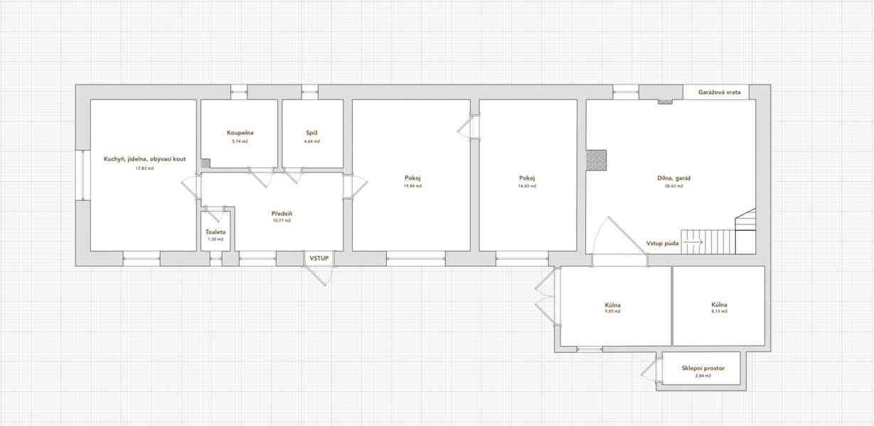 Prodej útulného domu 3+kk se zahrádkou, pergola, Libáň - foto 26