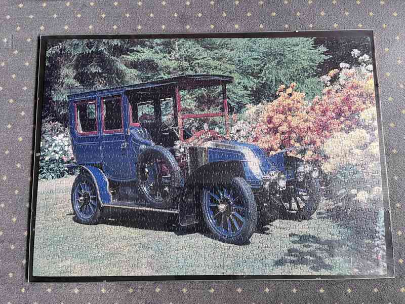 Puzzle Historické automobily