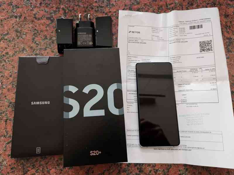Samsung Galaxy S20+ 128GB CLoud Blue,komplet,CZ,záruka - foto 1