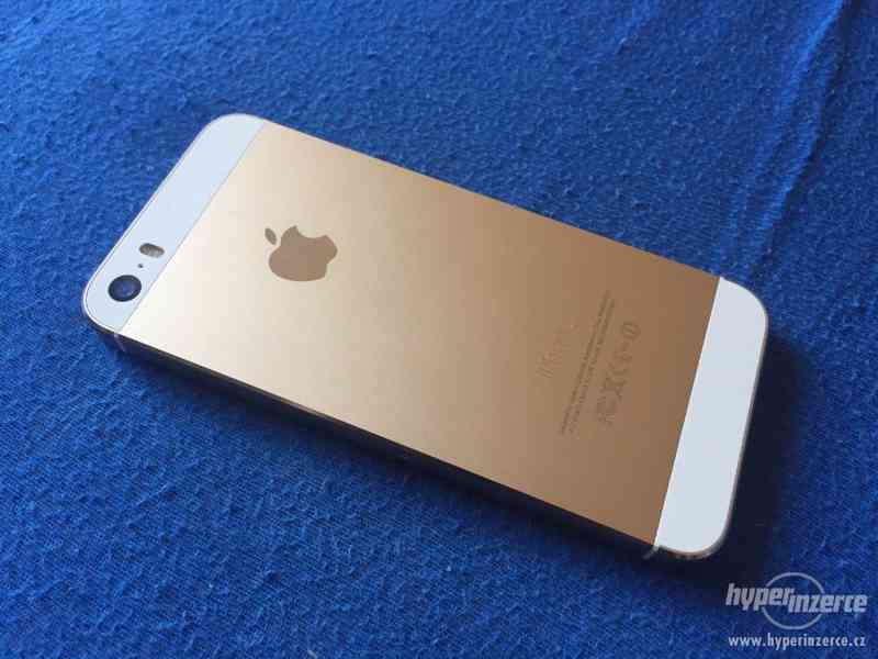 iPhone 5S 16 GB gold/ zlatý - foto 2