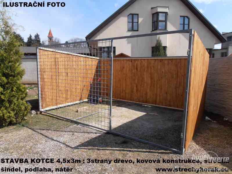 KOTEC PRO PSA / Voliéra / dřevník / bouda / kurník - foto 7