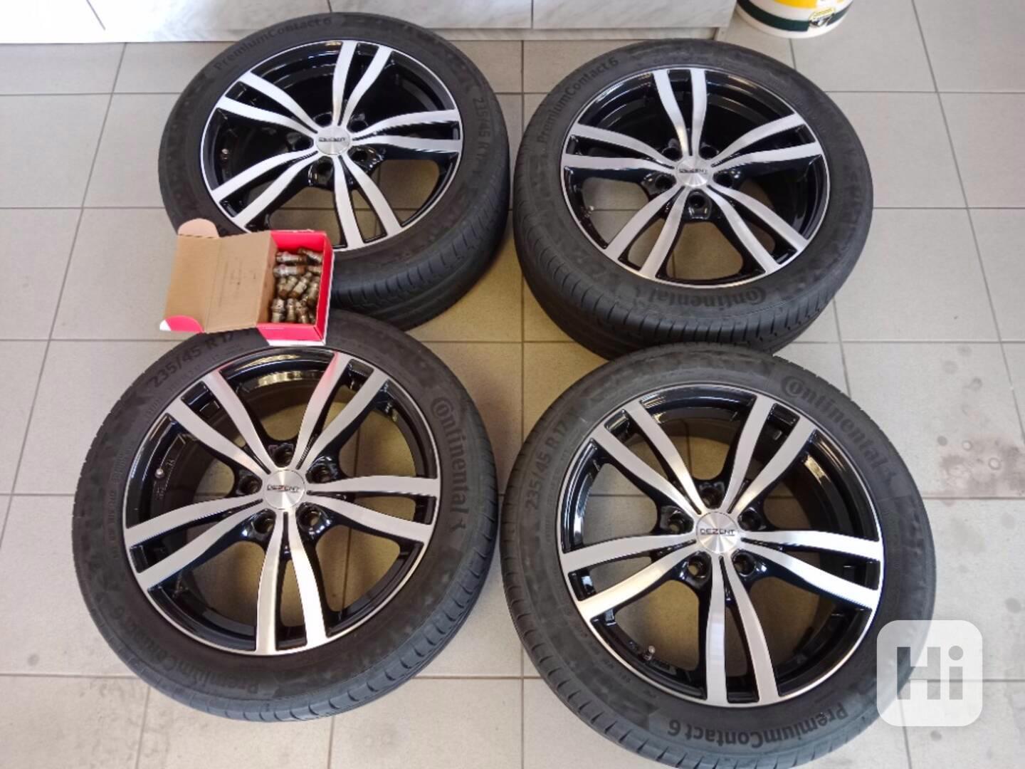 235/45 R17 Alu Dezent +pneu +šrouby  - foto 1