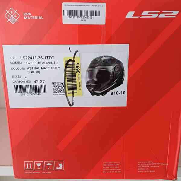 Silniční přilba Ls2 ADVANT II ASTRAL - foto 12