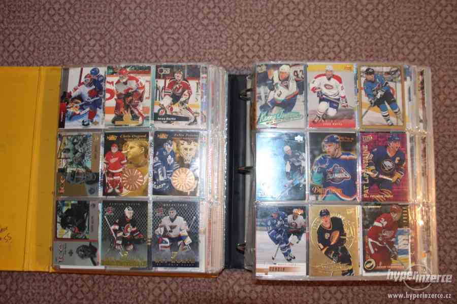 Hokejové kartičky NHL - skoro 2000 kusů - foto 2