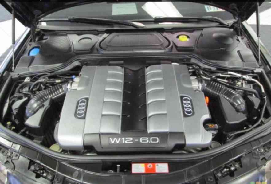 W12 двигатель audi a8