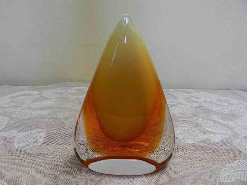 Luxusní Autorská uranová Váza Železný Brod - foto 5