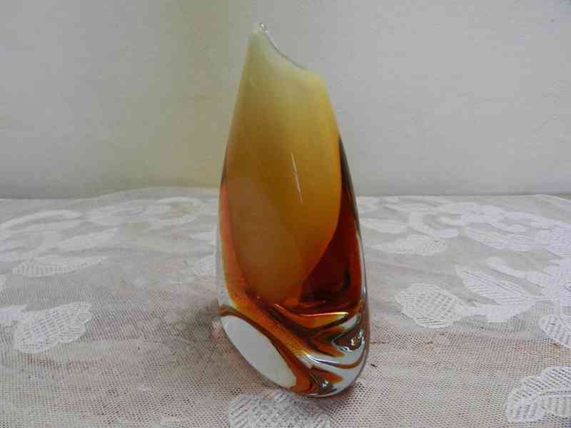 Luxusní Autorská uranová Váza Železný Brod - foto 4
