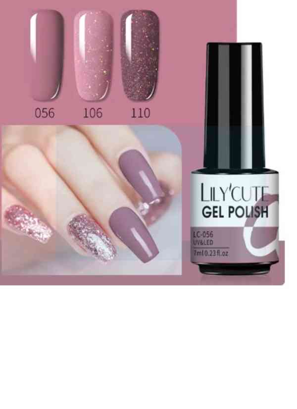 lily cute gel polish/ Gel na nehty  LC-069,099,115 - foto 1