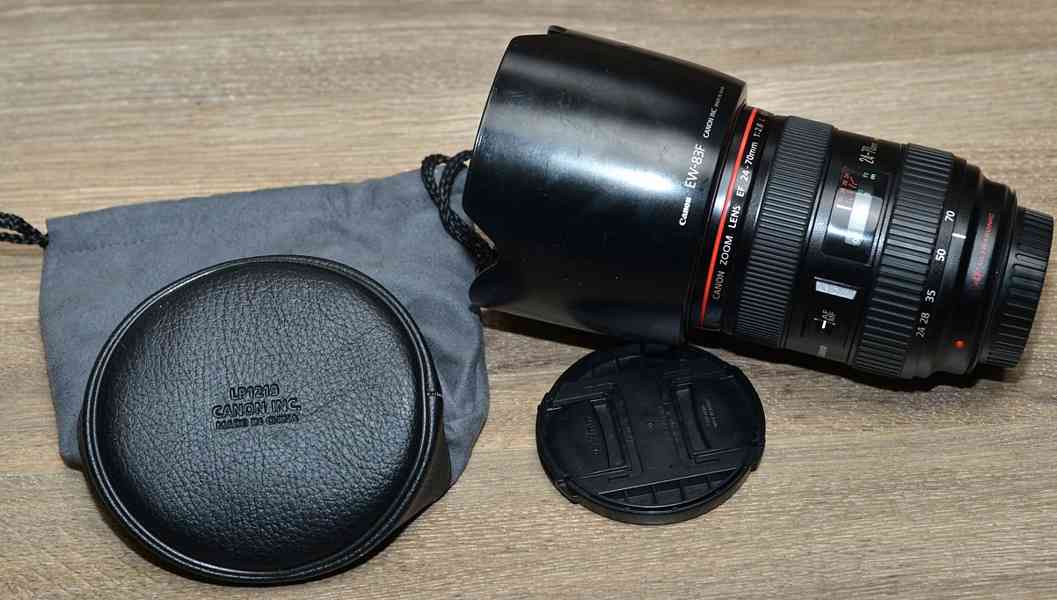 Canon EF 24-70mm f/2.8L USM **F.F. 1:2.8 *řady L - foto 3