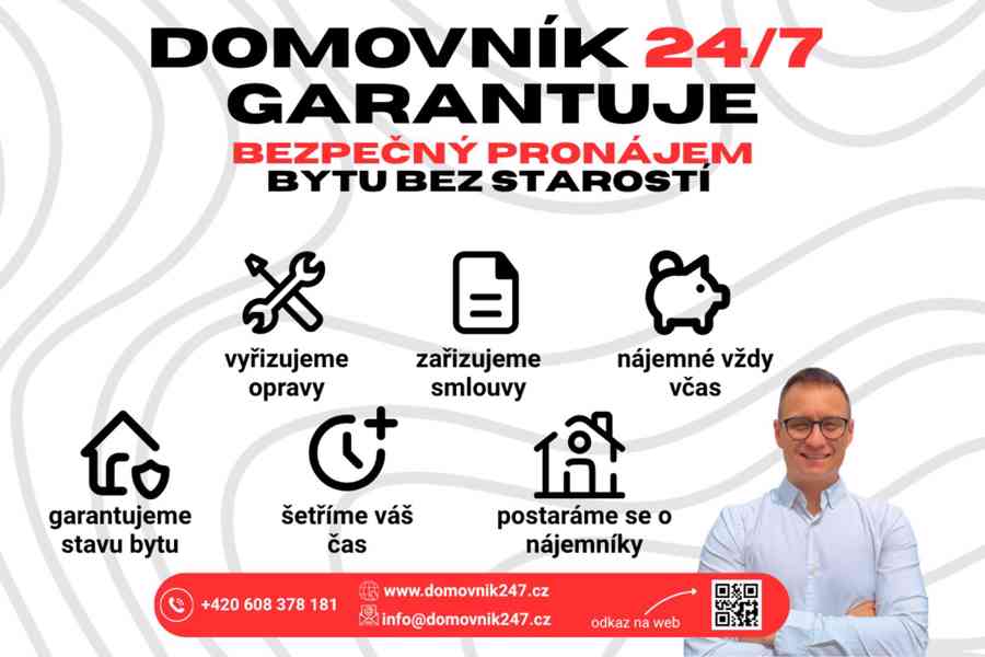 Kompletní správa nájemního bytu - Domovník 24/7 - foto 1