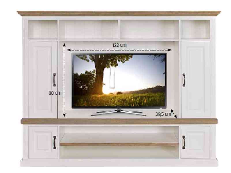 TV stěna/kabinet v Provence stylu - foto 3