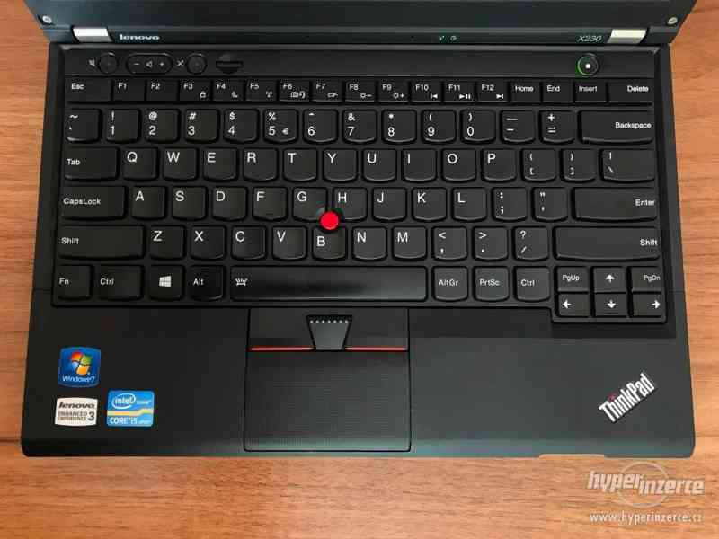 Lenovo ThinkPad x230, dobrá baterie a pěkný stav - foto 2